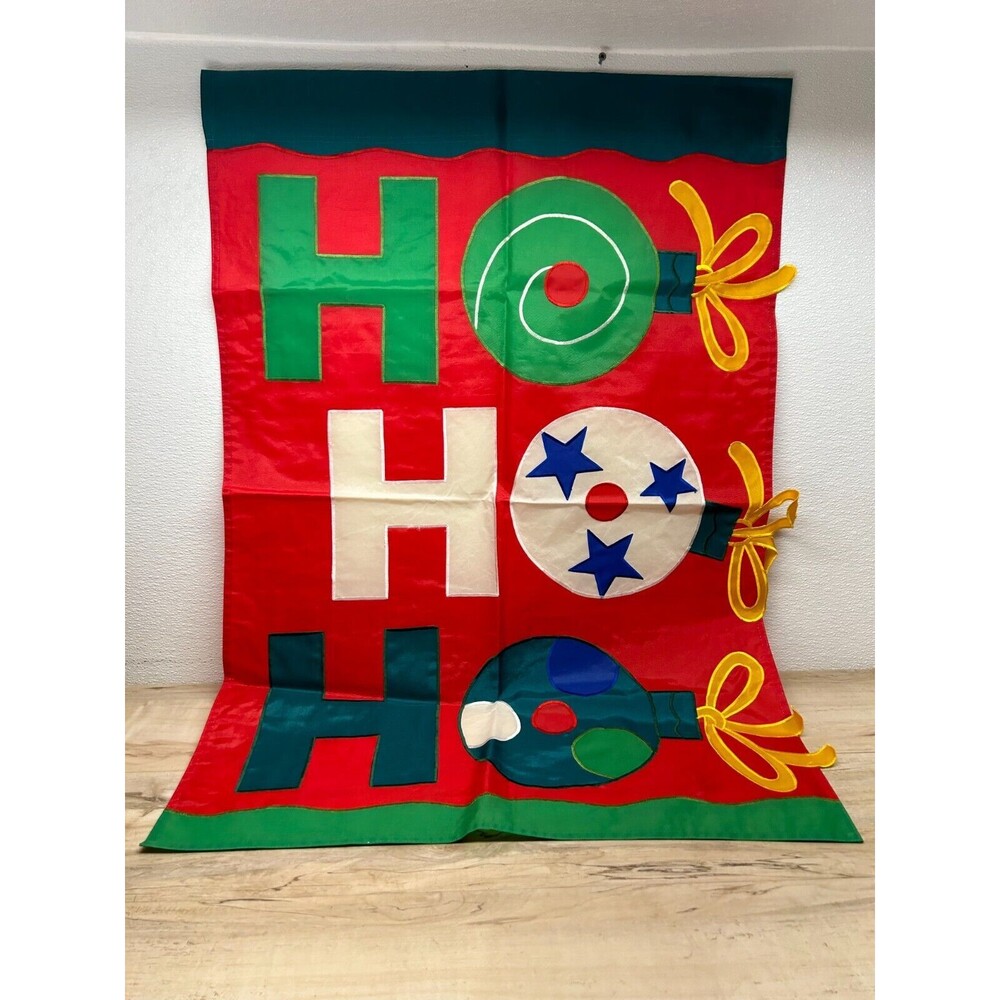 Christmas Home Decoration Indoor Outdoor Flag By Jetmax International 40 x 27 In